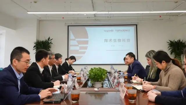 陶术生物静安区人民法院副院长沈立一行莅临我司视察访问